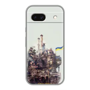 Чохли на військову тематику для Google Pixel 8A (Азовсталь)