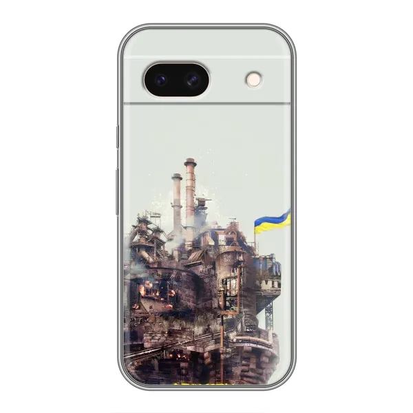 Чохол з малюнком «Азовсталь» для Google Pixel 8A Чохол з малюнком «Азовсталь» для Google Pixel 8A