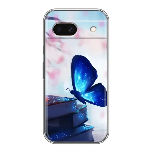 Чехол с рисунком «Бабочка синяя» для Google Pixel 8A Чехол с рисунком «Бабочка синяя» для Google Pixel 8A