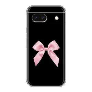Чехол банты для Google Pixel 8A (Бант на черном)