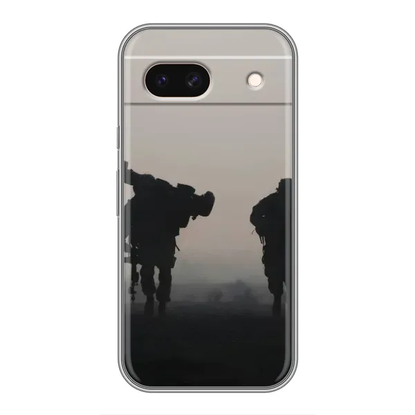 Чохол з малюнком «Бій солдат» для Google Pixel 8A Чохол з малюнком «Бій солдат» для Google Pixel 8A