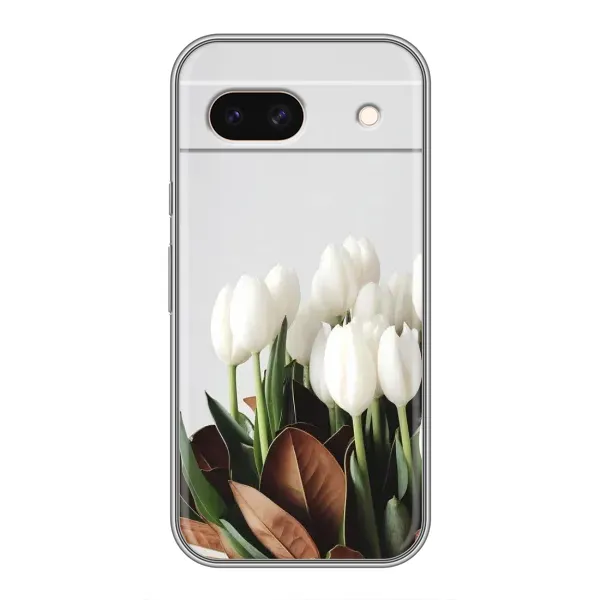 Чехол с рисунком «Букет тюльпанов» для Google Pixel 8A