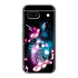 Чехол с Лисичкой для Google Pixel 8A (Черная Лиса)