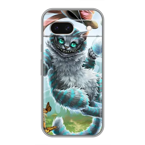 Чехол с рисунком «Чеширский КОТИК» для Google Pixel 8A Чехол с рисунком «Чеширский КОТИК» для Google Pixel 8A