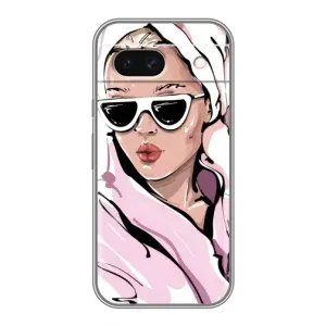 Чехол с картинкой Модные Девчонки Google Pixel 8A (Девушка в халате)