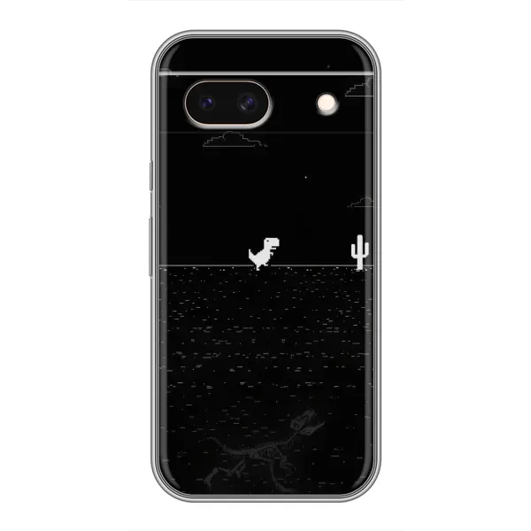 Чехол с рисунком «Динозаврик» для Google Pixel 8A Чехол с рисунком «Динозаврик» для Google Pixel 8A
