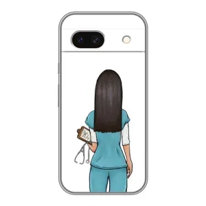 Силіконовий бампер (Працівники) на Google Pixel 8A (Лікар)
