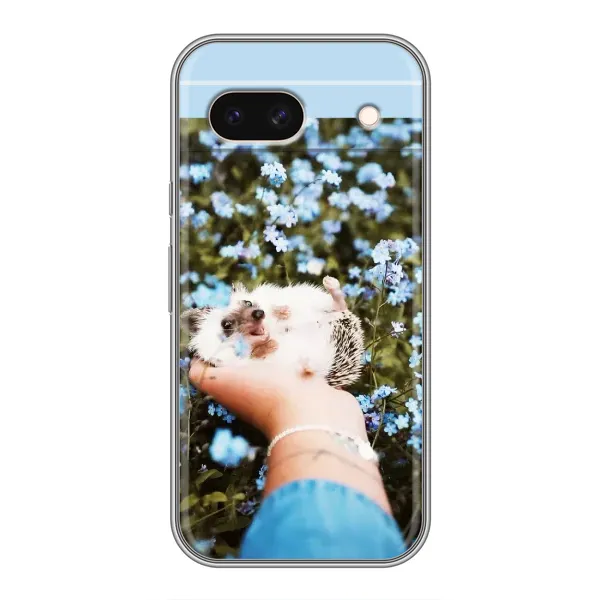 Чехол с рисунком «Ежик на руках» для Google Pixel 8A Чехол с рисунком «Ежик на руках» для Google Pixel 8A