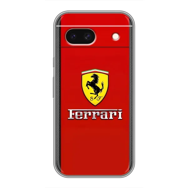 Чехол с рисунком «Ferrari Logo» для Google Pixel 8A Чехол с рисунком «Ferrari Logo» для Google Pixel 8A