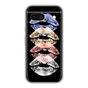 Чехол Стильные девушки на Google Pixel 8A (Губы)