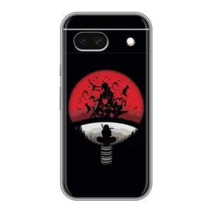 Чохли з принтом Ітачі Учіха на Google Pixel 8A (Ітачі на чорному)