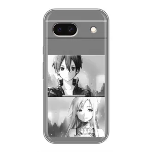 Чохли з героями АНИМЕ на Google Pixel 8A (Кіріто-Асуна)