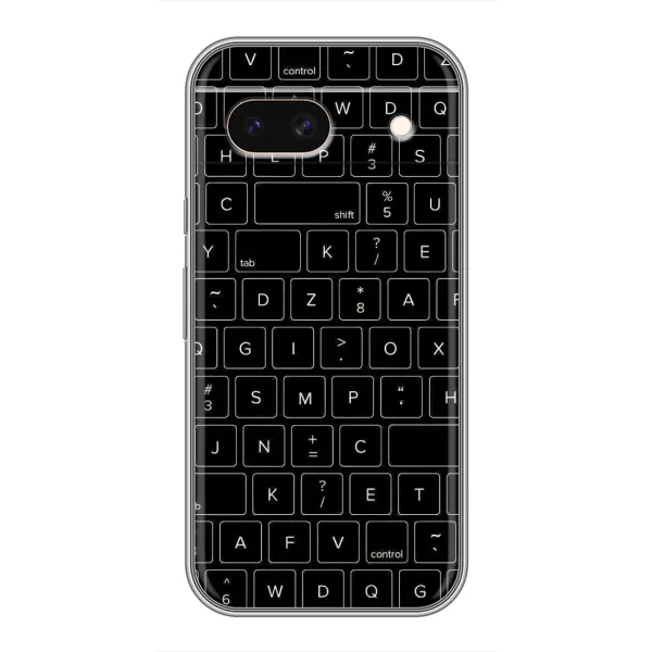 Чехол с рисунком «Клавиатура» для Google Pixel 8A Чехол с рисунком «Клавиатура» для Google Pixel 8A