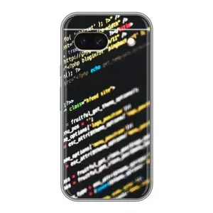Чехол с рисунком «Код» для Google Pixel 8A