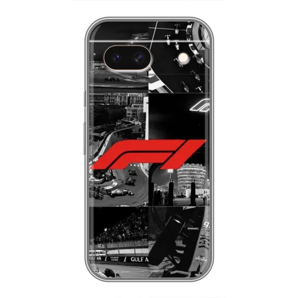 Чехол с рисунком «Коллаж Формула 1» для Google Pixel 8A Чехол с рисунком «Коллаж Формула 1» для Google Pixel 8A