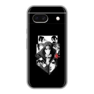 Чохли з принтом Ітачі Учіха на Google Pixel 8A (Коллаж Ітачі)