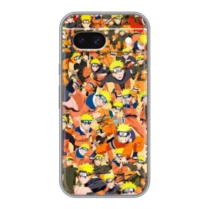 Чохли з принтом НАРУТО на Google Pixel 8A (Коллаж Наруто)