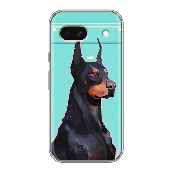 Чохол з малюнком «Король доберман» для Google Pixel 8A