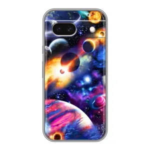 Чехлы КОСМОС для Google Pixel 8A (Космический мир)