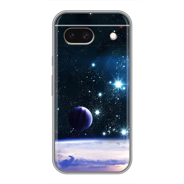 Чехол с рисунком «Космический вид» для Google Pixel 8A