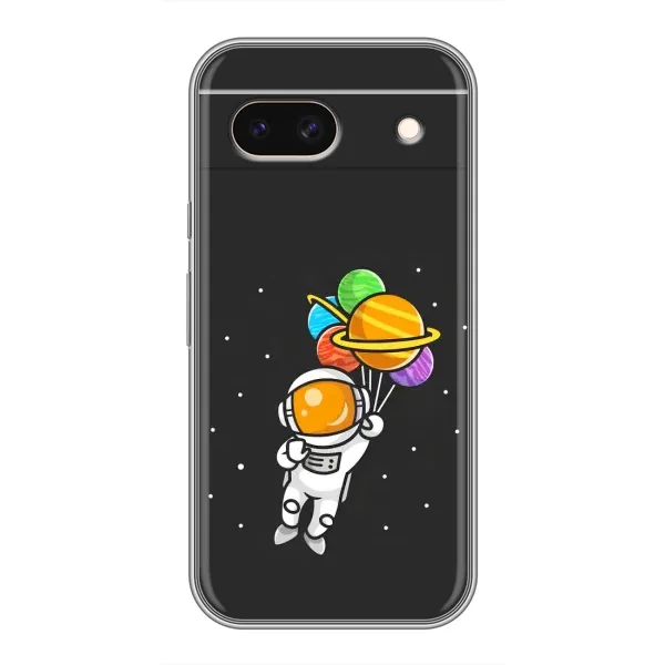 Чехол с рисунком «Космонавт с шариками» для Google Pixel 8A Чехол с рисунком «Космонавт с шариками» для Google Pixel 8A