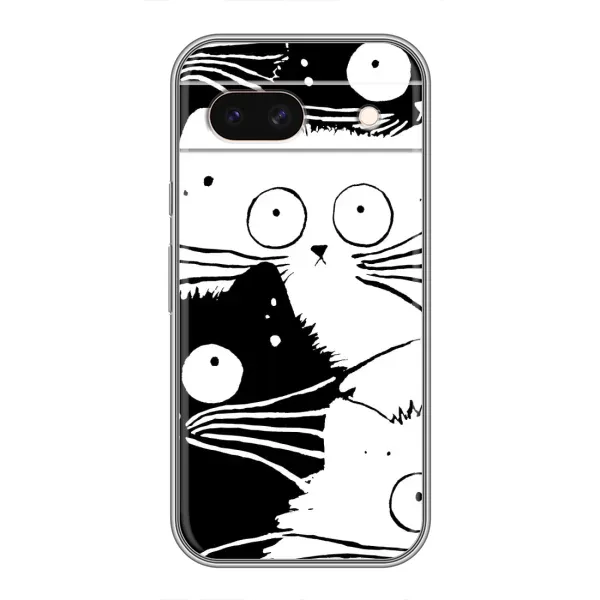 Чехол с рисунком «КОТИКИ» для Google Pixel 8A Чехол с рисунком «КОТИКИ» для Google Pixel 8A