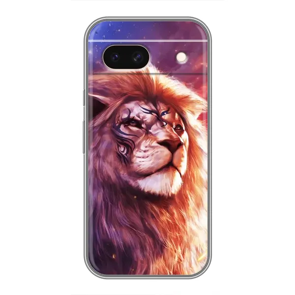 Чехол с рисунком «Красочный ЛЕВ» для Google Pixel 8A Чехол с рисунком «Красочный ЛЕВ» для Google Pixel 8A