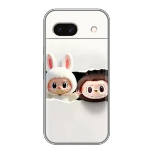 Чехол с принтом Лабубу для Google Pixel 8A (Фигурки Labubu)