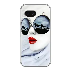 Чехол с картинкой Модные Девчонки Google Pixel 8A (Любительница коней)