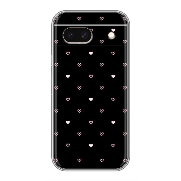 Чехол с рисунком «Маленькие сердечки» для Google Pixel 8A