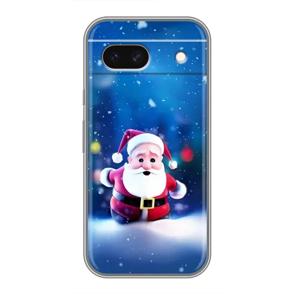 Чохол з малюнком «Маленький Дід Мороз» для Google Pixel 8A Чохол з малюнком «Маленький Дід Мороз» для Google Pixel 8A