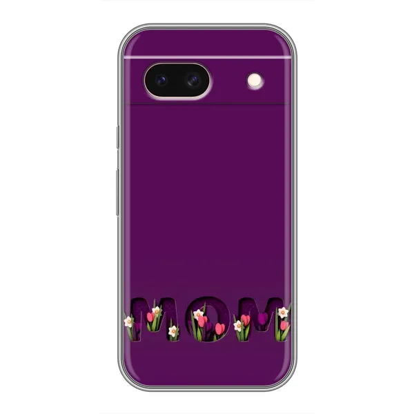 Чохол з малюнком «Мама з квітами» для Google Pixel 8A
