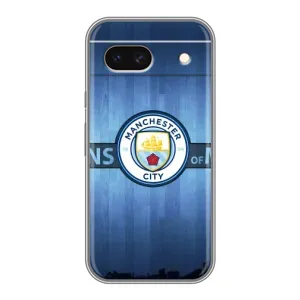 Силиконовые Чехлы принт Футбол на Google Pixel 8A (ManCity)