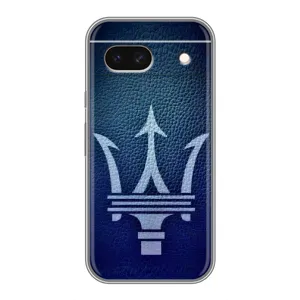 Чехлы с тематикой "Крутые машины" на Google Pixel 8A (Лого Maserati)