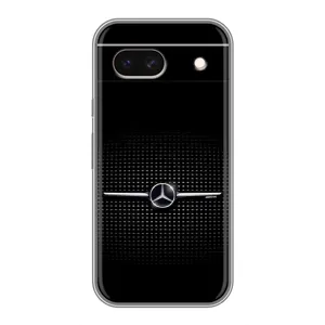 Силиконовый бампер с картинкой машины на Google Pixel 8A (Mercedes)