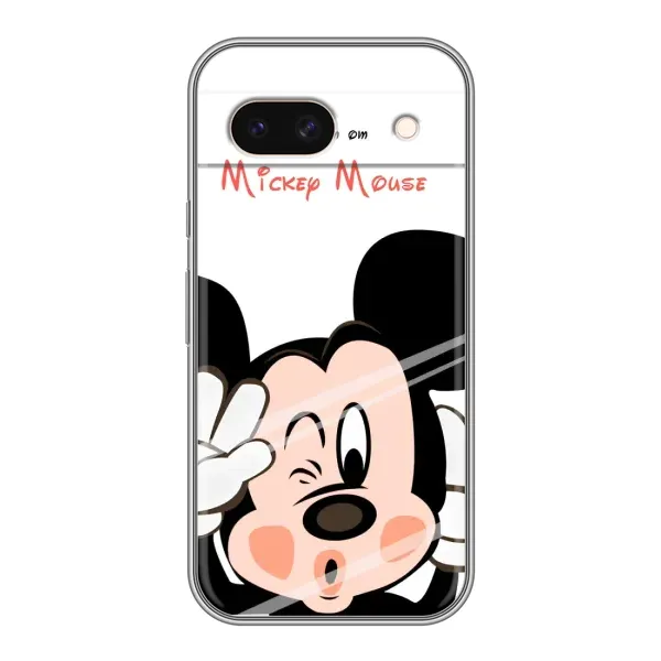 Чехол с рисунком «Mickey Mouse» для Google Pixel 8A Чехол с рисунком «Mickey Mouse» для Google Pixel 8A