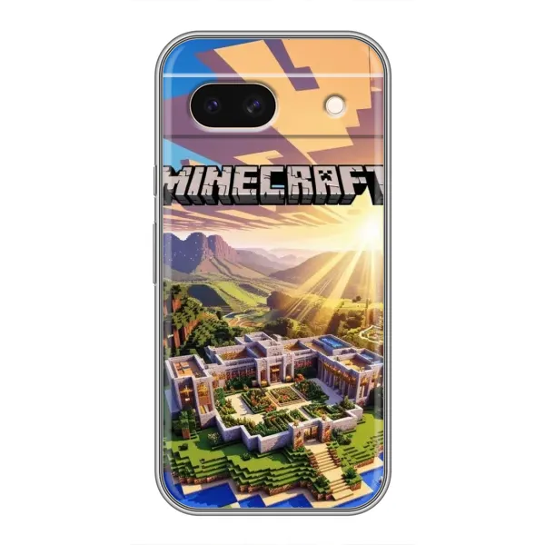 Чехол с рисунком «MINECRAFT» для Google Pixel 8A