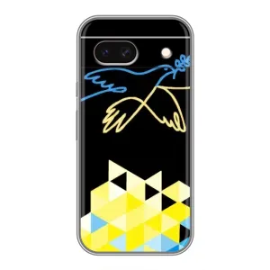 Чехол на Google Pixel 8A Украинский дизайн (Мир для Украины)