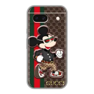 Чехлы Бренд GUCCI для Google Pixel 8A (Маус Гуччи)