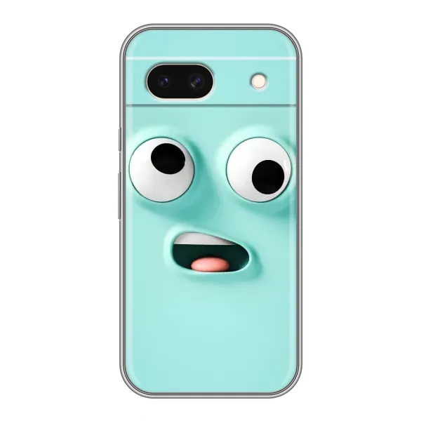 Чехол с рисунком «Забавное мятное лицо» для Google Pixel 8A Чехол с рисунком «Забавное мятное лицо» для Google Pixel 8A
