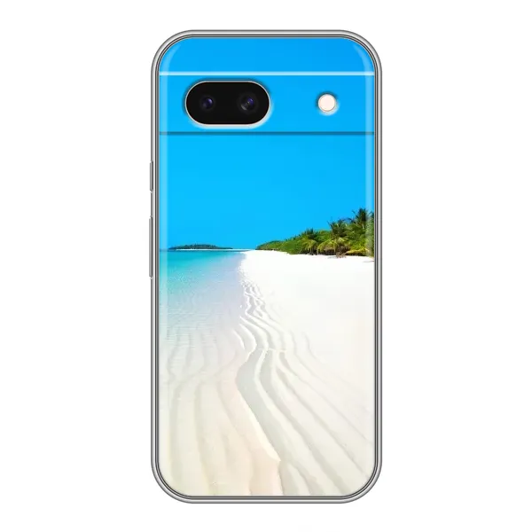 Чехол с рисунком «Море песок» для Google Pixel 8A Чехол с рисунком «Море песок» для Google Pixel 8A