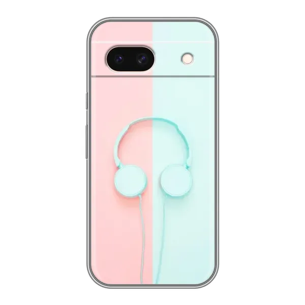 Чохол з малюнком «Навушники» для Google Pixel 8A Чохол з малюнком «Навушники» для Google Pixel 8A