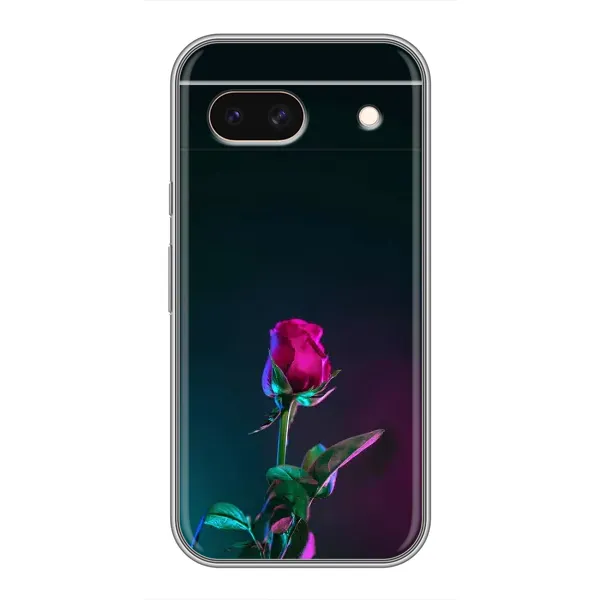 Чехол с рисунком «Ночная роза» для Google Pixel 8A