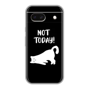 Бампер с изображением Котиков для Гугл Пиксель 8А (Not Today)