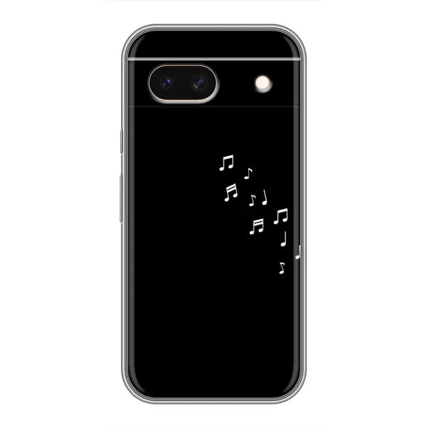 Чехол с рисунком «Ноты» для Google Pixel 8A