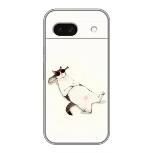 Чехол на тематику: Коты для Google Pixel 8A (Отдых)