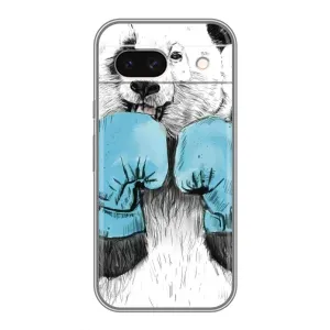 Чехлы с Пандами на Google Pixel 8A (Панда боксер)
