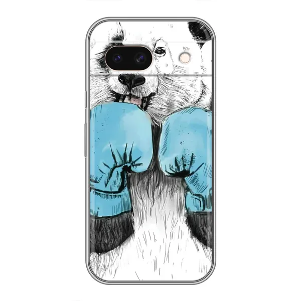 Чехол с рисунком «Панда боксер» для Google Pixel 8A