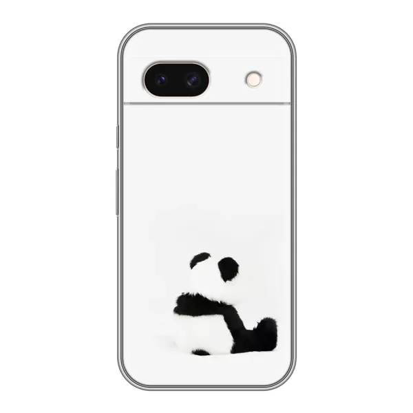Чехол с рисунком «Панда обиделся» для Google Pixel 8A
