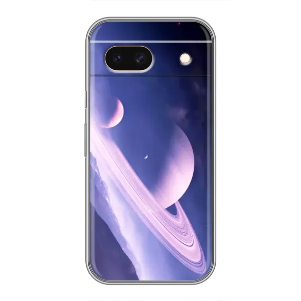 Чехол с рисунком «Планета в космосе» для Google Pixel 8A